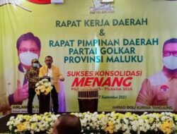 Partai Golkar Maluku Gelar Rakerda dan Rapimda 