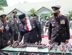 Gubernur Maluku Ingatkan TNI Tidak Berpuas Diri Terhadap Kinerja dan Capaiannya