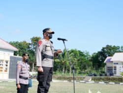 Kapolres Pimpin Upacara Sertijab Pejabat Polres MBD