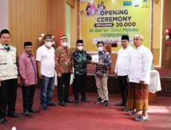 Pemprov Maluku Harap Penyaluran 20 ribu Al-Qur’an Sempurnakan Karakter MasyarakatPemprov Maluku Harap Penyaluran 20 ribu Al-Qur’an Sempurnakan Karakter Masyarakat