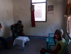 komsos Babinsa Mempererat kebersamaan Bersama Warga Binaan