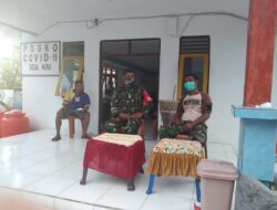 Babinsa Melaksanakan Komsos Dengan Warga Binaan