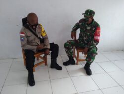 PERKUAT SINERGITAS TNI-POLRI BABINSA GIAT KOMSOS DENGAN BHABINKAMTIBMAS