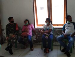 BABINSA-04/SERWARU MELAKSANAKAN KOMSOS DENGAN WARGA BINAAN
