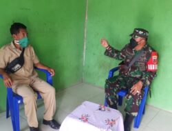 PERERAT HUBUNGAN SILATURRAHMI BABINSA KORAMIL-01/DESA PATI KOMSOS BERSAMA WARGA BINAANNYA