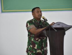 Kodim 1511/Pulau Moa Rayakan HUT Yang Ke 1 Dan Peresmian Gedung Aula Kalwedo