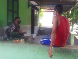 Komsos Babinsa Bangun Sinergitas Dengan Warga Binaan