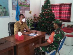 Guna Mengetahui Kondisi dan Perkembangan Wilayah Binaan, Babinsa Lakukan Puldata Ter