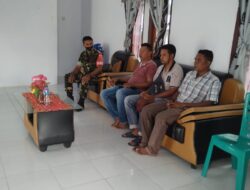 Serka Wm Manuata Giat Komsos Dengan Warga Himabau Utamakan Keamanan Di Wilaya Binaan