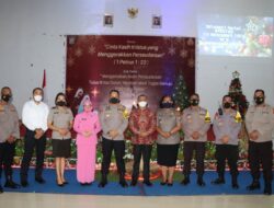 Polres MBD Rayakan Natal Dengan Tema “Cinta Kasih Kristus yang Menggerakkan Persaudaraan”