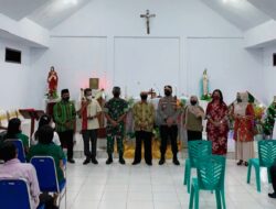 Forkopimda MBD Lakukam Safari Kamtibmas ke jemaat GPM Tiakur Dan Jemaat GSJA Tiakur