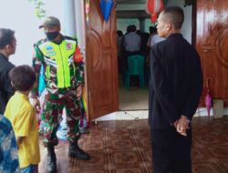 Babinsa Dan Babinkamtibmas Lakukan PAM Ibadah Natal Di Gereja Bethel Batumiau