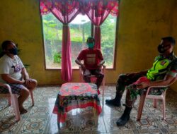 Perkokoh Kemanunggalan TNI Bersama Rakyat Babinsa-03/Tepa Rutin Giat Komsos