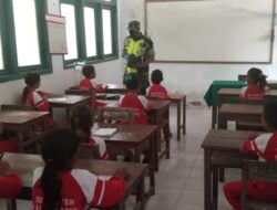 BABINSA-02/P.MASELA, TANAMKAN WAWASAN KEBANGSAAN KEPADA PELAJAR SDN LATALOLA BESAR