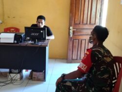 Babinsa Lakukan Komunikasi Sosial Dengan Warga Binaannya