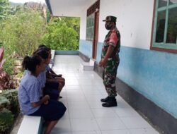 Babinsa Berikan Wawasan Kebangsaan Bagi Murid SMP