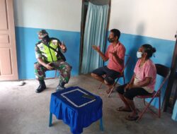 Eratkan Keharmonisan Dengan Warga Binaan, Babinsa Aktif Lakukan Komsos di Wilayah