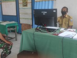 Babinsa Komsos Dengan Kepala Desa, Tingkatkan Kerja Sama Yang Baik