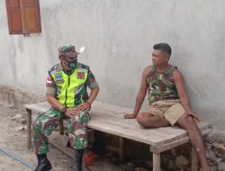 Melalui Komsos, Babinsa Perkuat Hubungan Baik TNI Dengan Warga Binaan
