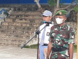 Danramil 1511-06/Wetar Pimpin Upacara Bendera Di SMA 6 MBD