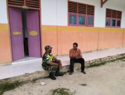 Babinsa Desa Ilbitung Jalin Silaturrahmi dan Komsos Dengan Warga Binaan