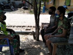 Terus Jaga Hubungan Baik, Babinsa Koramil 01/Tiakur Melaksanakan Komsos Dengan Warga Binaan
