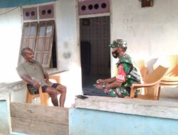 Jalin Komunikasi, Babinsa Laksanakan Komsos Dengan Warga Binaan