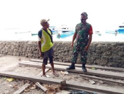 Jaga Hubungan Baik,Babinsa -06/Wetar Melaksanakan Komsos Dengan Warga Binaan