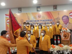 Ketum DPP Ormas MKGR Resmi Lantik Pengurus DPD Ormas MKGR Maluku.