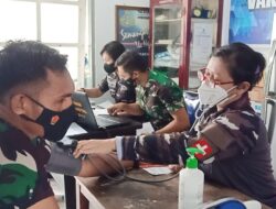 PERKUAT PERTAHANAN, LANTAMAL IX AKSELERASI BOOSTER COVID – 19