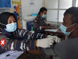LANTAMAL IX KEJAR CAPAIAN VAKSINASI COVID – 19 DOSIS LENGKAP UNTUK MASYARAKAT UMUM