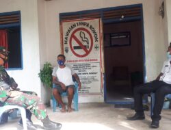 Babinsa-01/Tiakur, Lakukan Komunikasis Sosial Dengan Warga Binaan