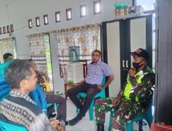 Babinsa-03/Tepa Giat Komsos, Tetap Jaga Keakraban Dengan Perangkat Desa