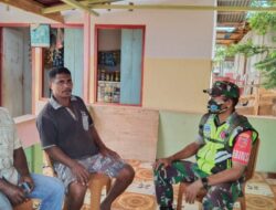 Melalui Komsos, Babinsa Sambangi Rumah Warga Binaan