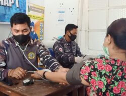 LANTAMAL IX GEBER TERUS VAKSINASI DOSIS LENGKAP, UNTUK MASYARAKAT MALUKU
