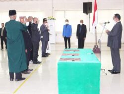 Rektor Saptenno, Lantik Wakil Dekan FISIP Universitas Pattimura Periode 2022-2026