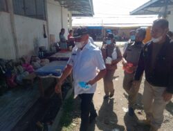 Rayakan HUT Damkar, Satpol PP Dan Linmas Pemda Giat Pembagian Masker