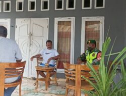 Melalui Komsos, Babinsa Jalin Silaturahmi Dengan Warga Binaan.