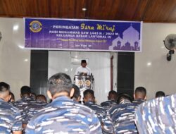 PERINGATAN ISRA MI’RAJ 1443 H/ 2022 M DI MAKO LANTAMAL IX