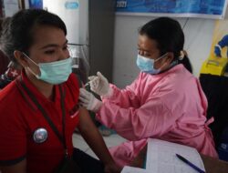 LANTAMAL IX MAKSIMALKAN VAKSINASI BOOSTER DI POSKO COVID-19