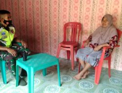 Wujudkan Situasi Wilayah Tetap Kondusif, Babinsa Giat Komsos Dengan warga Binaan