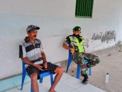 Babinsa Koramil-06/Wetar, Laksanakan Giat Komsos Dengan Warga Binaan