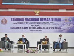 LANTAMAL IX BERSAMA IAIN AMBON, GELAR SEMINAR NASIONAL KEMARITIMAN