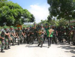 Kunker di Tual, Pangdam Ingatkan Prajurit jaga kemampuan tempur dan perintahkan bijak bermedsos sekaligus kunjungi PT SIS