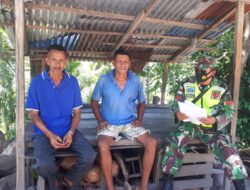 Giat Babinsa, Komsos Sarana Kebersamaan Membangun Keakraban Dengan Warga Binaan