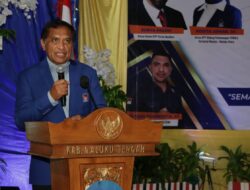 Bupati ABUA, Resmi Buka Pelantikan Dan Rakorda Partai Nasdem kab.Malteng