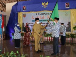 Bupati Abua, Resmi Lepas Peserta Kontingen Ikut Lombah MTQ Tingkat Provinsi Di Saumlaki