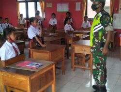 Peduli Dunia Pendidikan, Sertu Rokin Beri Materi Wasbang Kepada Siswa SD