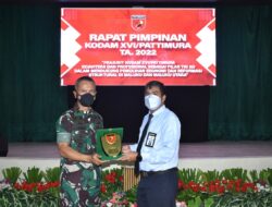 Buka Rapim Kodam XVI/ Pattimura, Pangdam: Pemimpin Harus Visioner