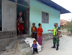 Rutin Lakukan Komsos, Babinsa Turun Ke Rumah Warga Binaan